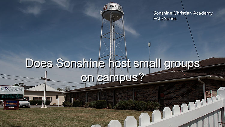 Does Sonshine host small groups on campus? 2023